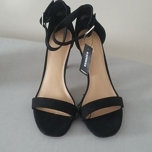 Express black heels